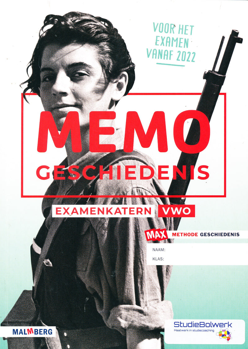 Memo Geschiedenis Examenkatern VWO