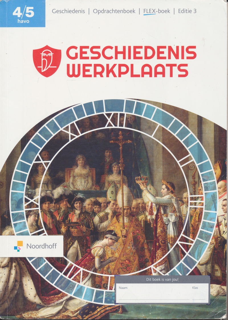 Geschiedenis Werkplaats Opdrachtenboek Flexboek 4-5 Havo (ISBN 9789001042325)