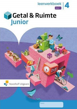 Getal en Ruimte Junior leerwerkboek blok 1 groep 4 (per stuk)