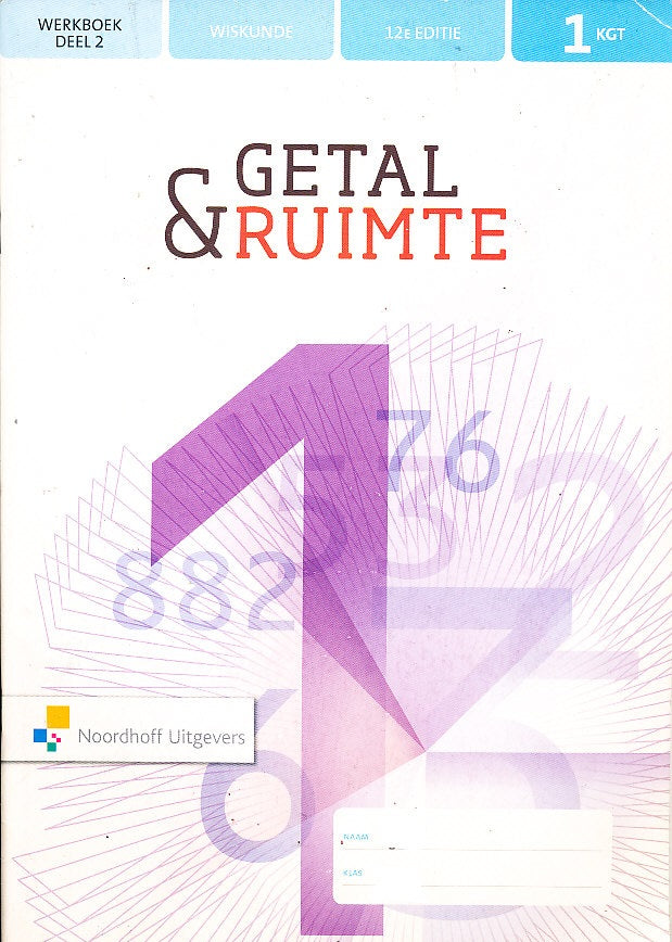 Getal en Ruimte Werkboek dl 2 KGT 1