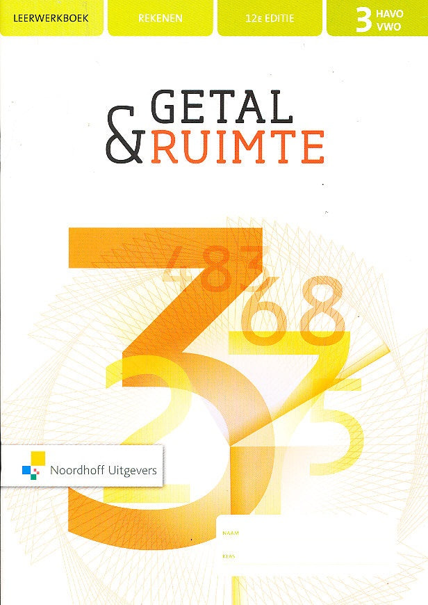 Getal en Ruimte leerwerkboek 3 HAVO VWO