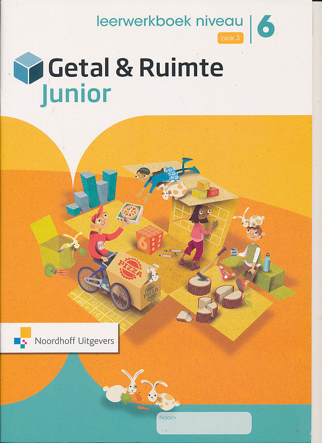 Getal en Ruimte Junior Leerwerkboek NIVEAU blok 3 groep 6 (per stuk)