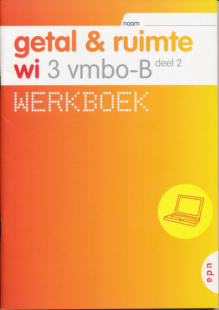 Getal en Ruimte 3 Werkboek deel 2 VMBO-B (per stuk)