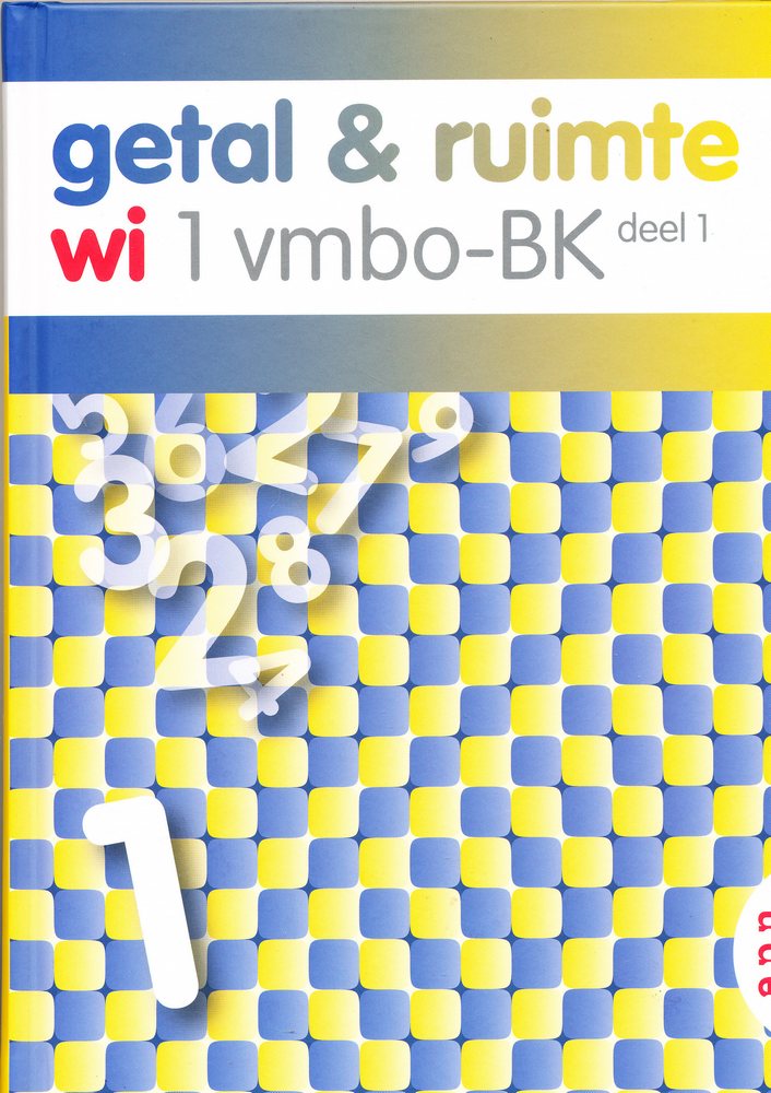 Getal en Ruimte 1 VMBO-BK deel 1