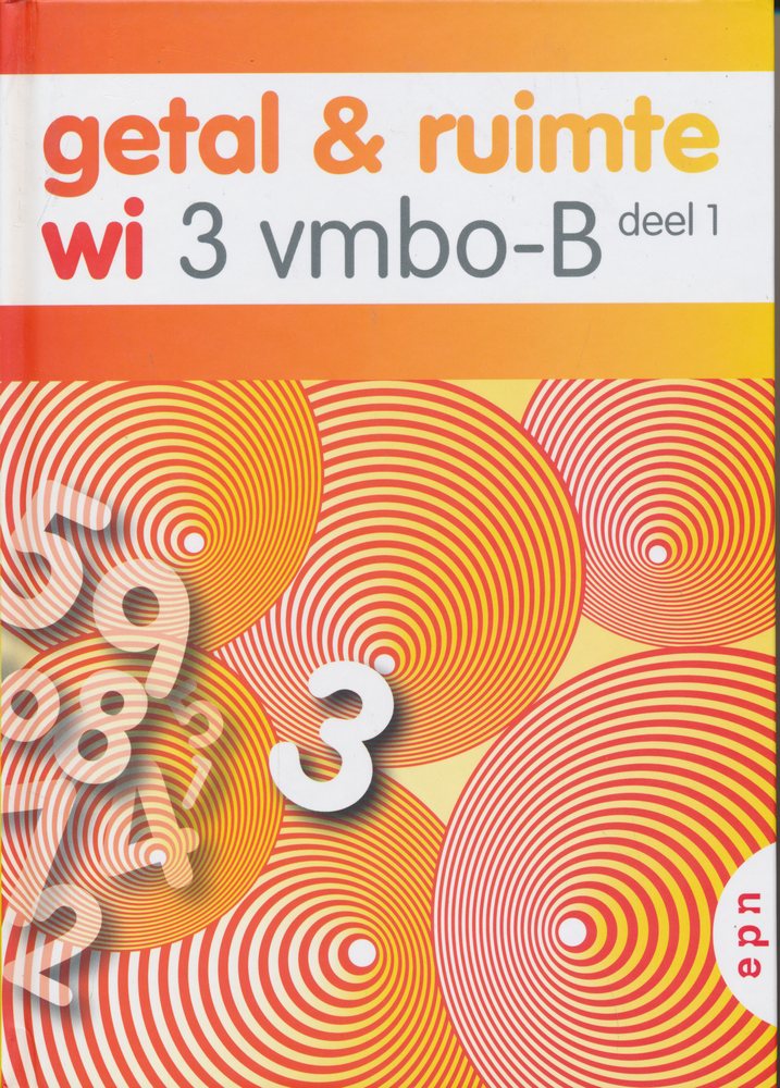 Getal en Ruimte 3 deel 1 VMBO-B