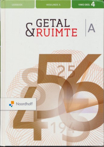 Getal en ruimte 12e editie leerboek 5A deel 4 VWO (9789001737047)