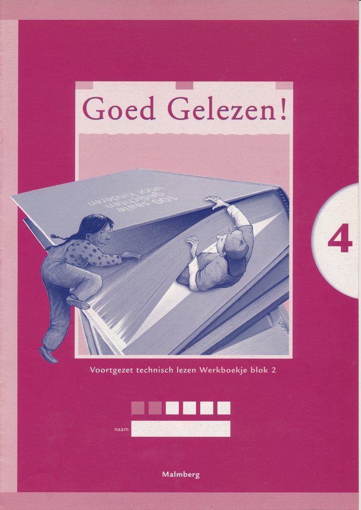 Goed Gelezen versie 2 VTL Werkboek blok 2 groep 4 (per stuk)