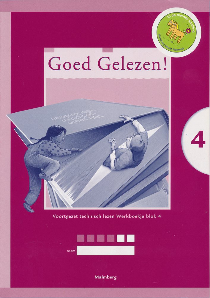 Goed Gelezen versie 2 VTL Werkboek blok 4 groep 4 (per stuk)