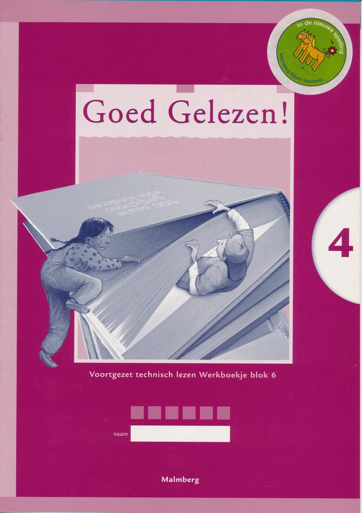 Goed Gelezen versie 2 VTL Werkboek blok 6 groep 4 (per stuk)