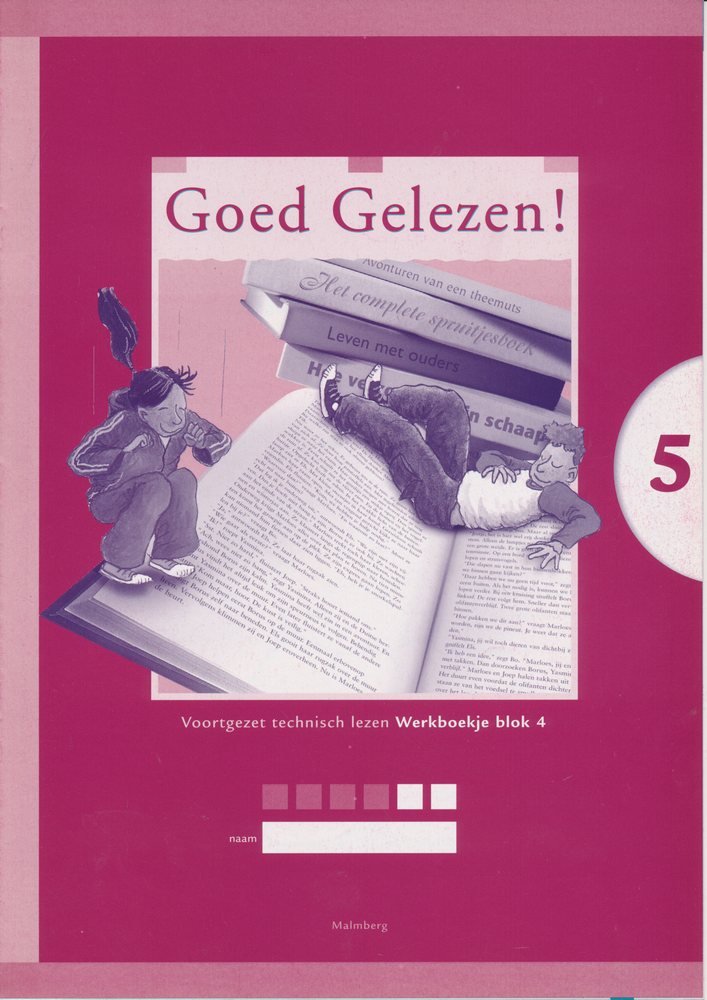 Goed Gelezen versie 2 VTL Werkboek blok 4 groep 5 (per stuk)