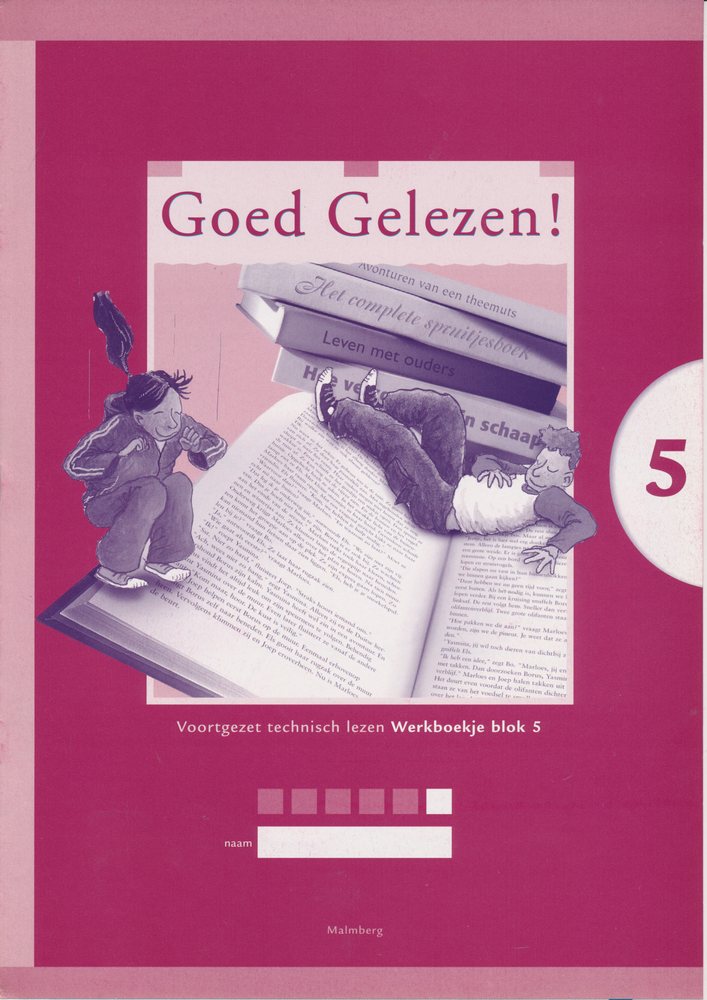 Goed Gelezen versie 2 VTL Werkboek blok 5 groep 5 (per stuk)