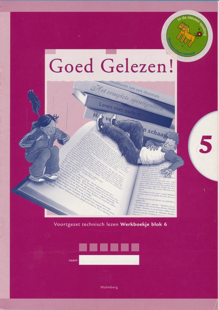 Goed Gelezen versie 2 VTL Werkboek blok 6 groep 5 (per stuk)