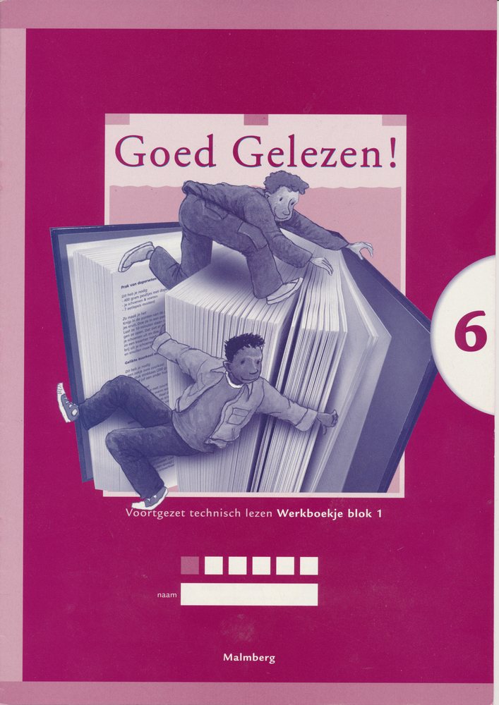 Goed Gelezen versie 2 VTL Werkboek blok 1 groep 6 (per stuk)