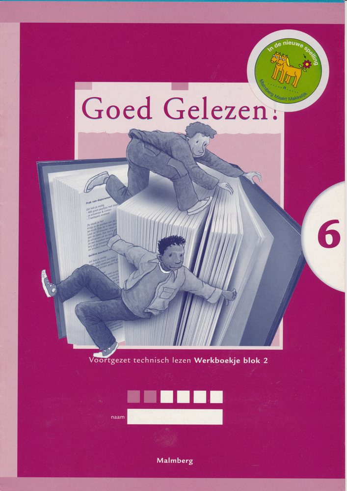 Goed Gelezen versie 2 VTL Werkboek blok 2 groep 6 (per stuk)