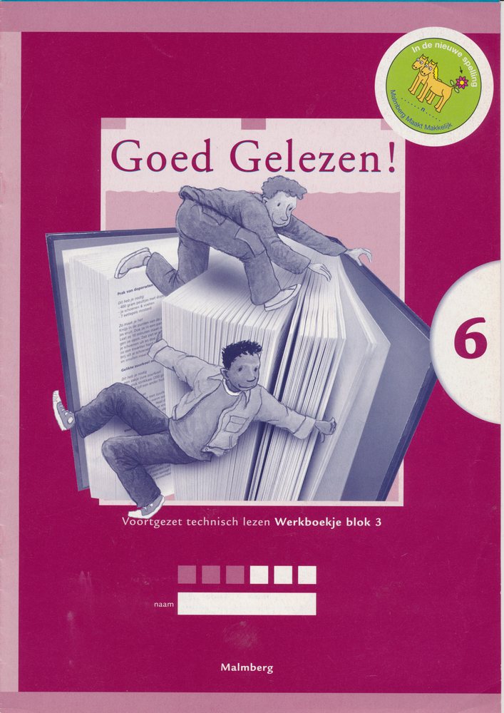 Goed Gelezen versie 2 VTL Werkboek blok 3 groep 6 (per stuk)
