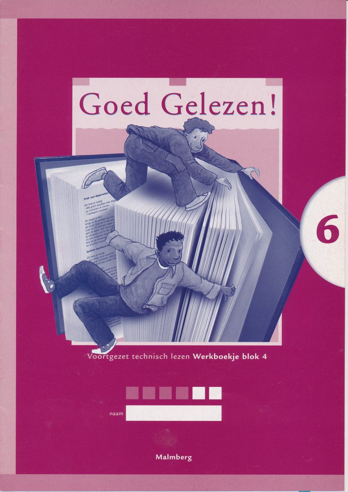 Goed Gelezen versie 2 VTL Werkboek blok 4 groep 6 (per stuk)