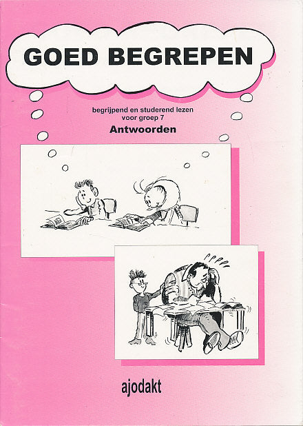 Ajodakt Antwoorden Goed Begrepen groep 7