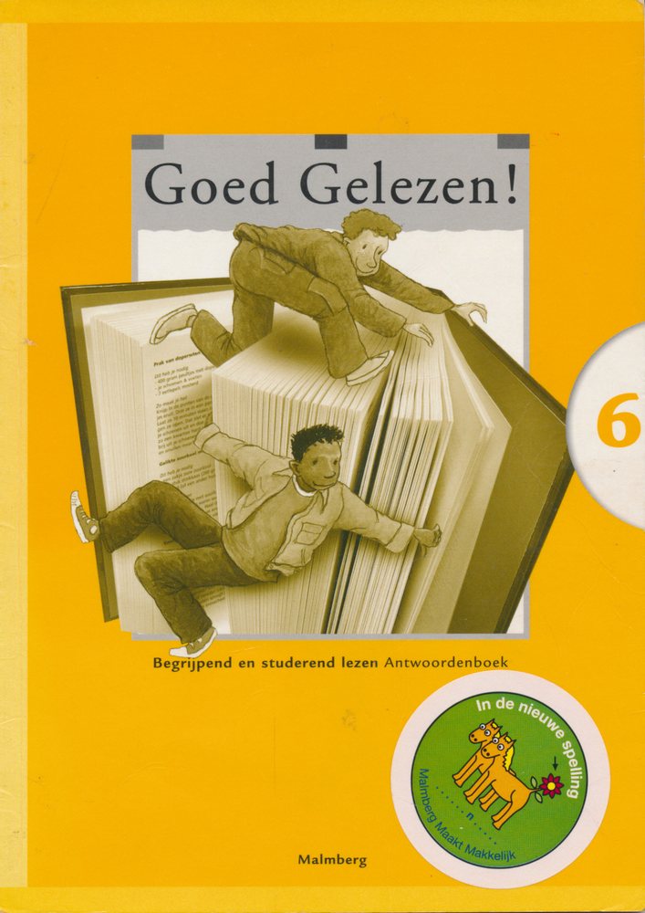 Goed Gelezen! versie 2 Antwoorden Bakkaarten groep 6