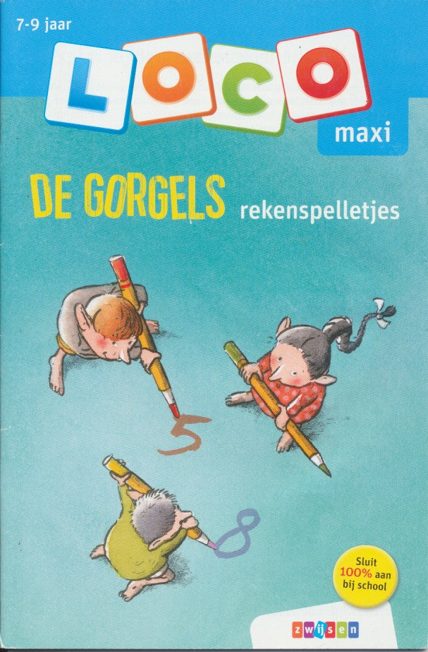 Maxi Loco Rekenspelletjes De Gorgels (7-9 jaar)