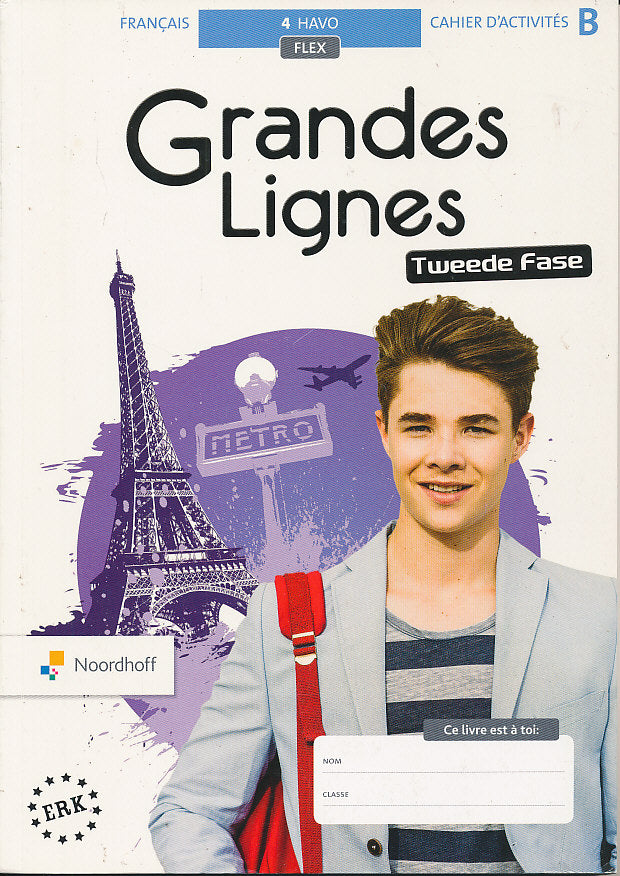 Grandes Lignes 5e editie Flex Werkboek 4B HAVO