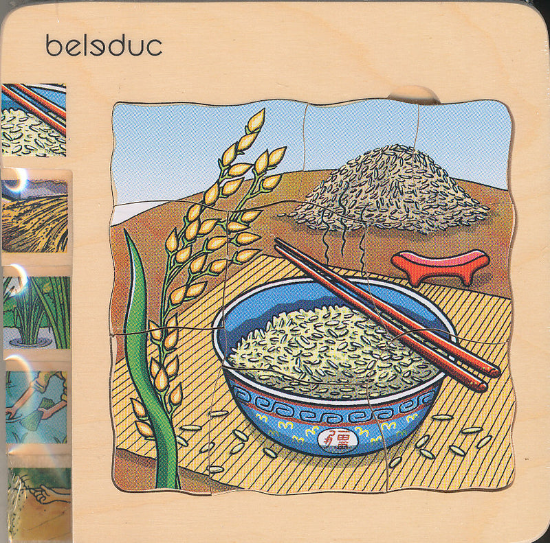Groeipuzzel Rijst (4 lagen)