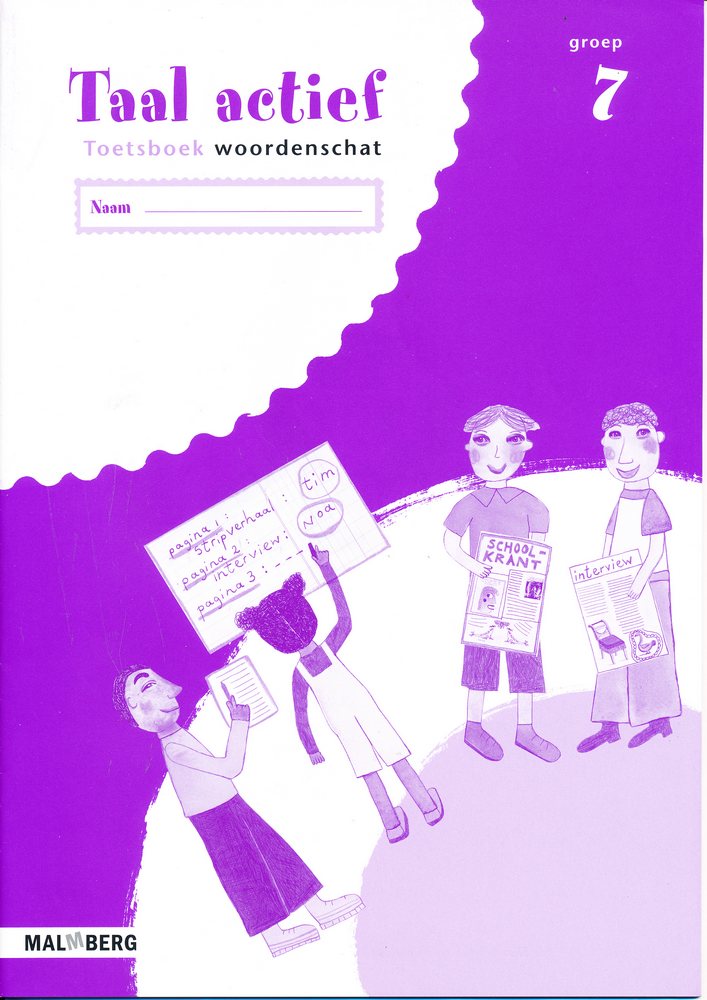 Taal Actief versie 3 Toets boek Woordenschat groep 7 (per stuk)