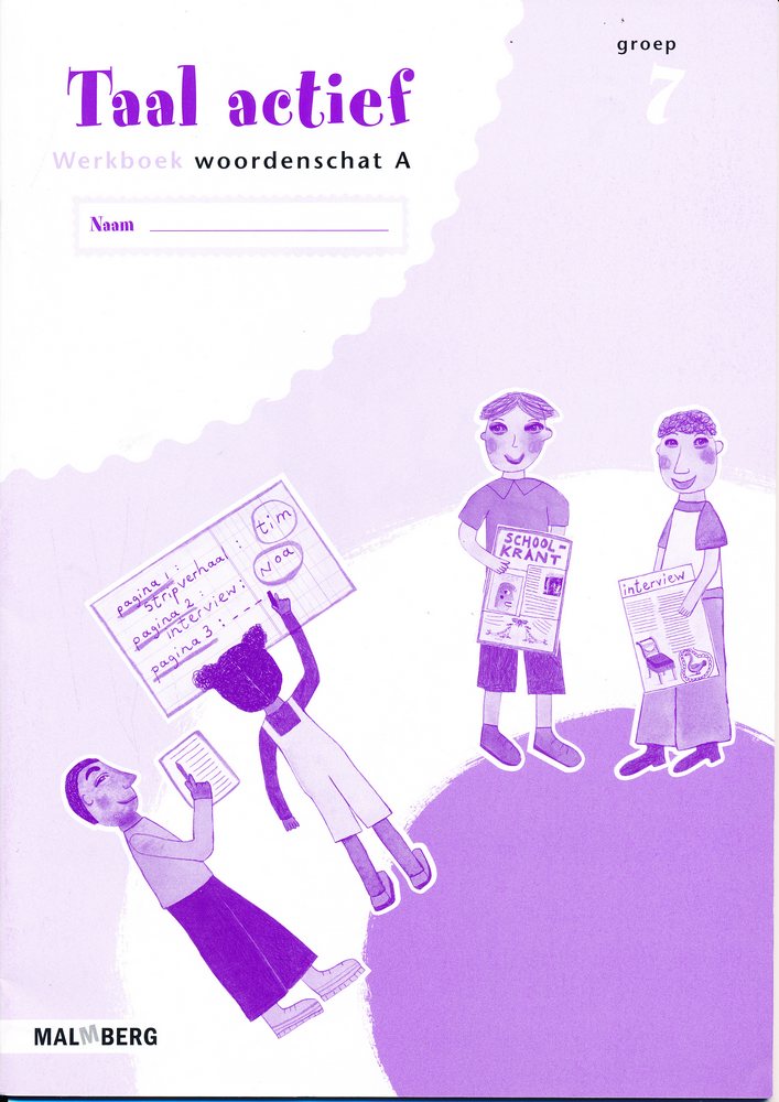 Taal Actief versie 3 Werkschrift Woordenschat A groep 7 (per stuk)