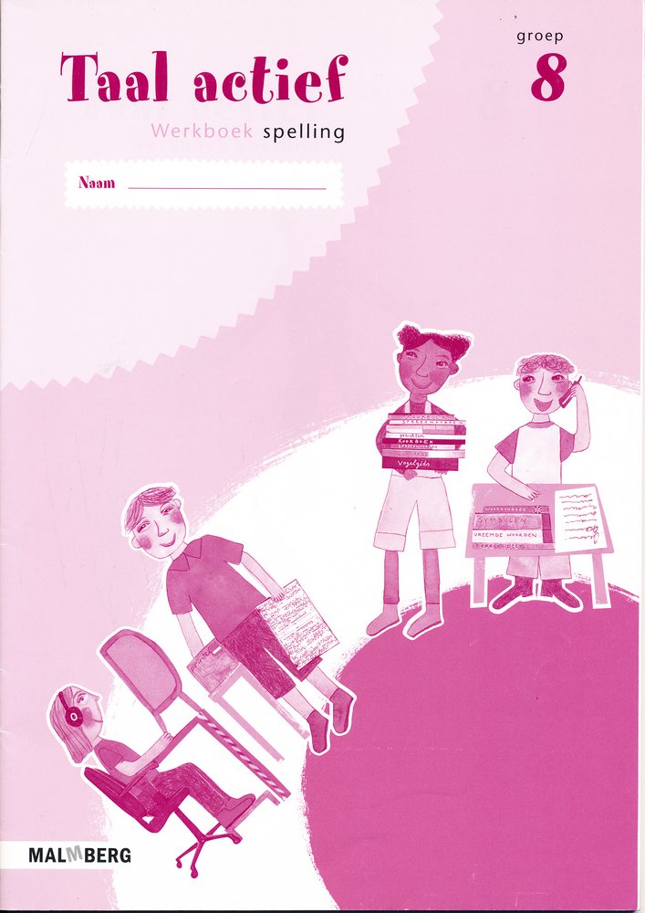 Taal Actief versie 3 Werkschrift Spelling groep 8 (per stuk)