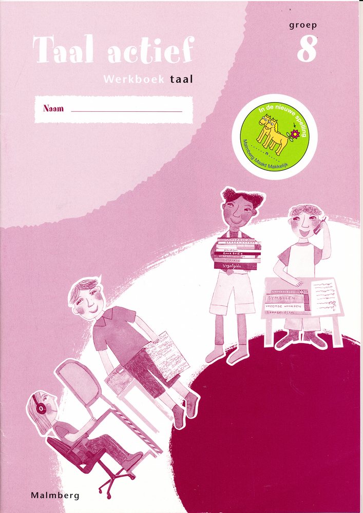 Taal Actief versie 3 werkschrift taal groep 8 (per stuk)