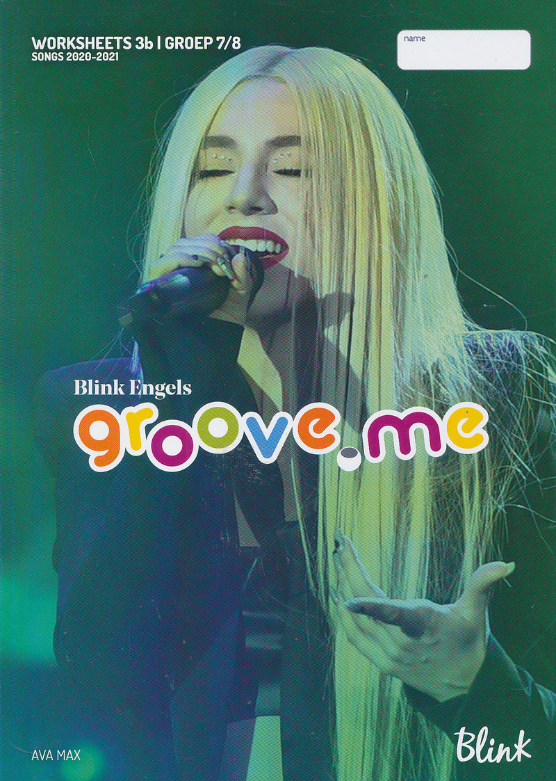 Groove.me worksheets 3B groep 7/8 (per stuk)