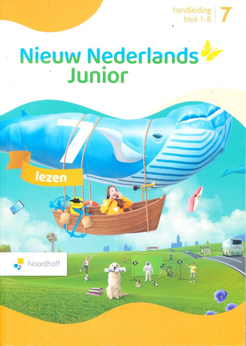 Nieuw Nederlands Junior Lezen Handleiding blok 1-8 groep 7