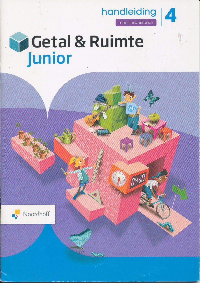 Getal en Ruimte Junior Handleiding Meesterwerkboek groep 4