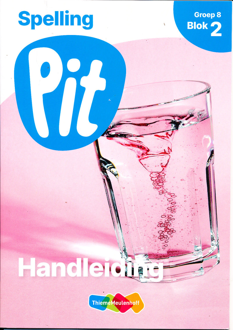 Pit Handleiding Spelling blok 2 groep 8