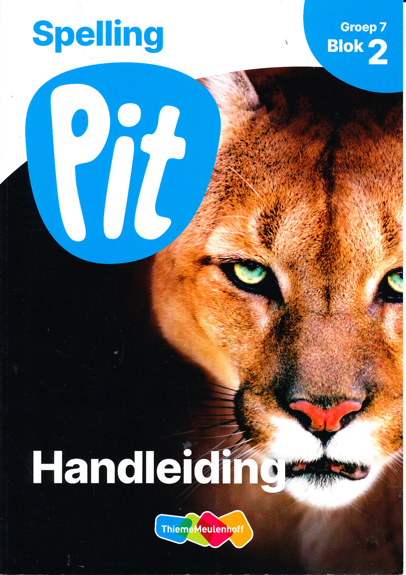 Pit Handleiding Spelling blok 2 groep 7