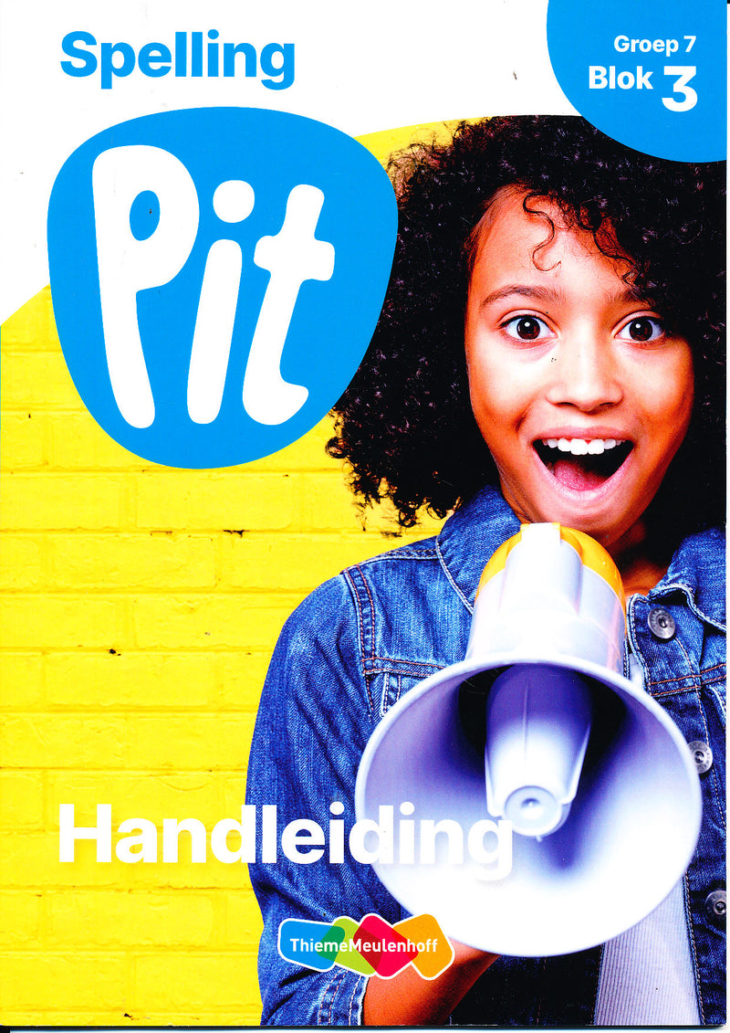 Pit Handleiding Spelling blok 3 groep 7