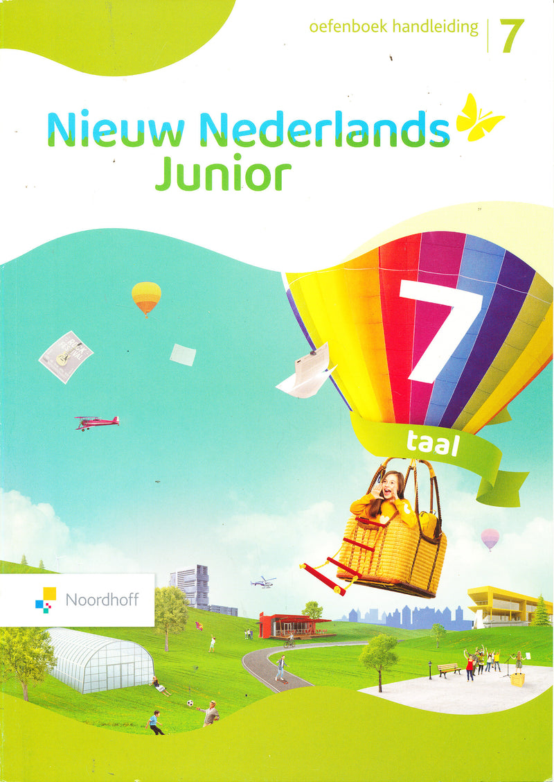 Nieuw Nederlands Junior Taal Handleiding Oefenboek groep 7