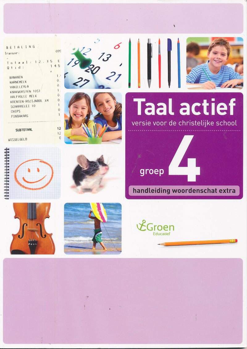 Taal Actief christelijke versie Handleiding Woordenschat 4