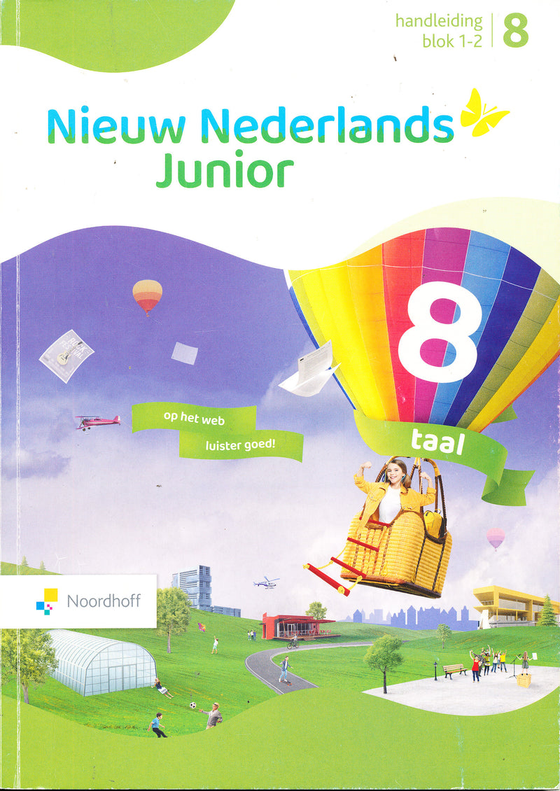 Nieuw Nederlands Junior Taal Handleiding blok 1-2 groep 8