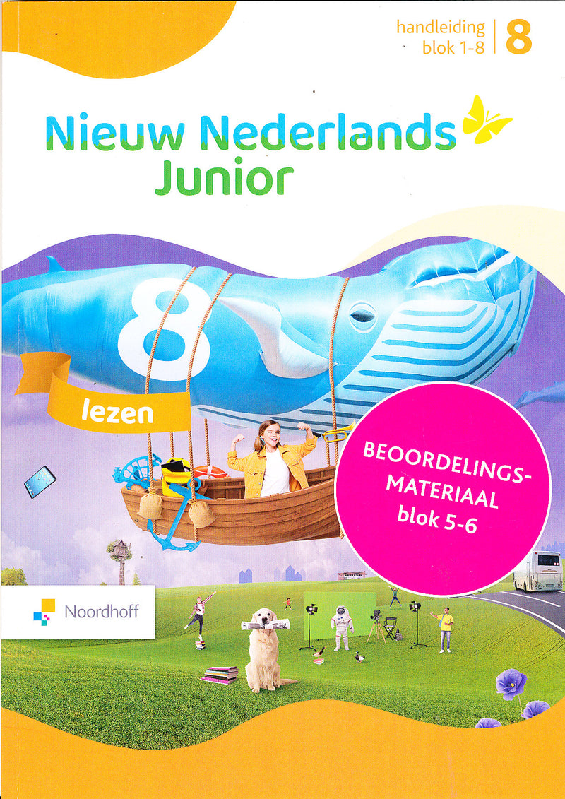 Nieuw Nederlands Junior Lezen Handleiding blok 5-6 groep 8