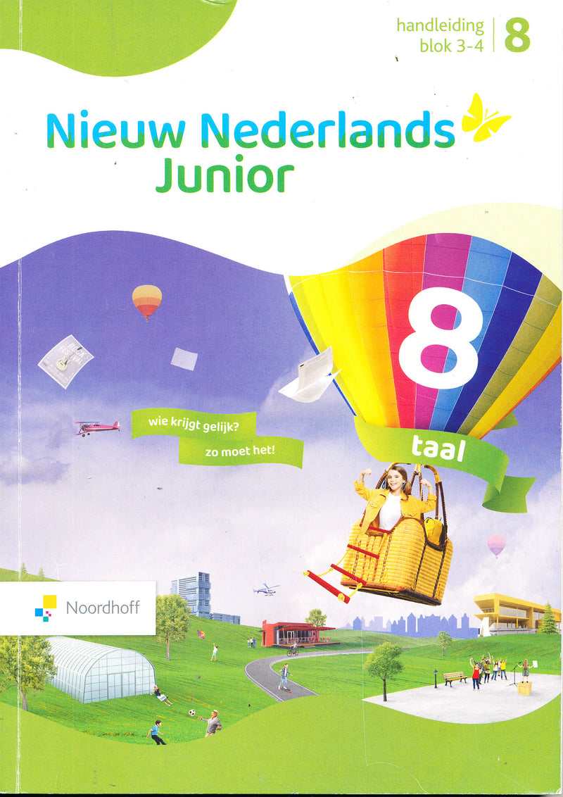 Nieuw Nederlands Junior Taal Handleiding blok 3-4 groep 8