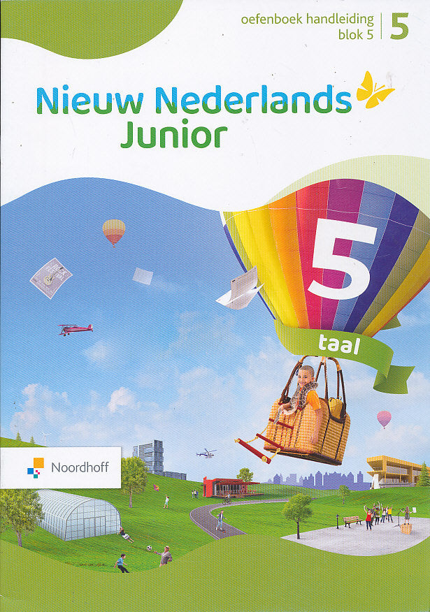 Nieuw Nederlands Junior Taal Handleiding Oefenboek blok 5 groep 5