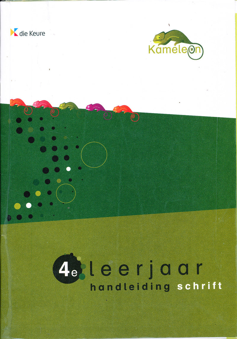 Kameleon schrift Handleiding 4e leerjaar