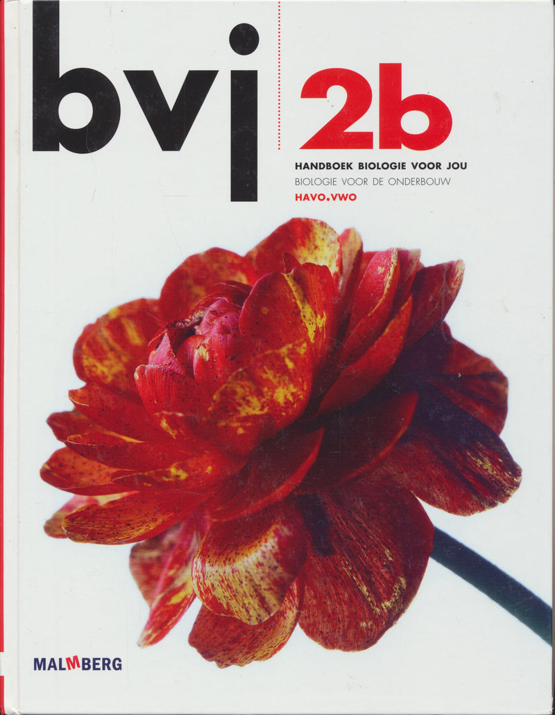 Biologie voor jou 6e druk Handboek 2B HAVO/VWO 9789034547651