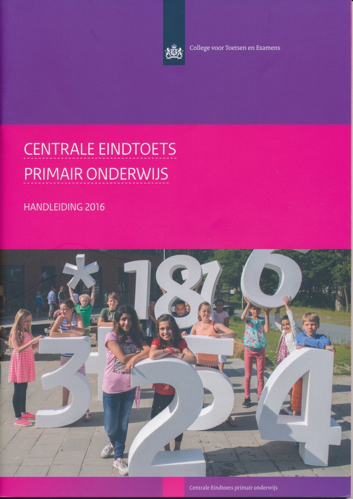 Centrale Eindtoets Handleiding 2016