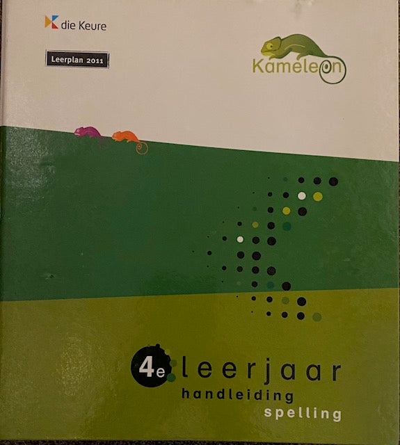 Kameleon Spelling Handleiding thema 1-4  4e leerjaar