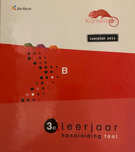 Kameleon Taal Handleiding B 3e leerjaar (zie omschrijving)