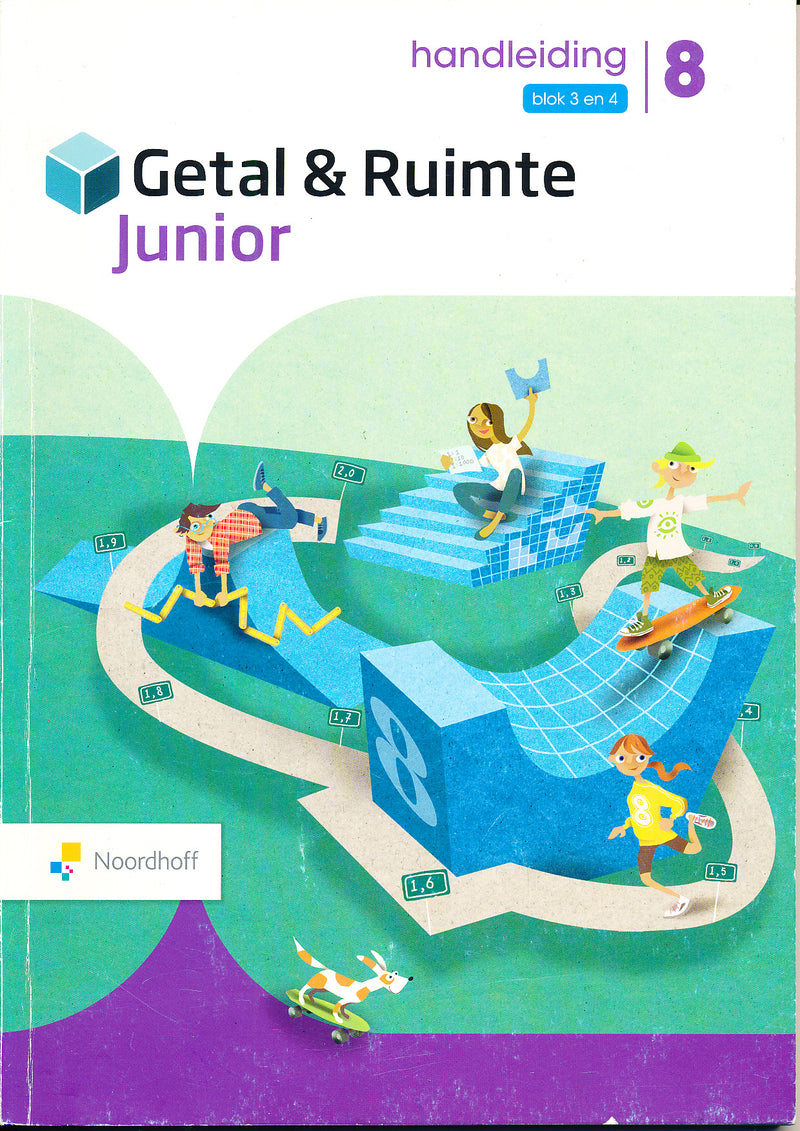Getal en Ruimte Junior Handleiding blok 3 en 4 groep 8