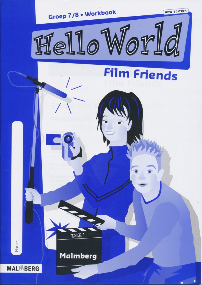 Hello World versie 2 workbook Film Friends (per stuk)