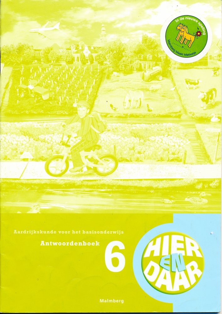 Hier en Daar versie 2 antwoordenboek groep 6
