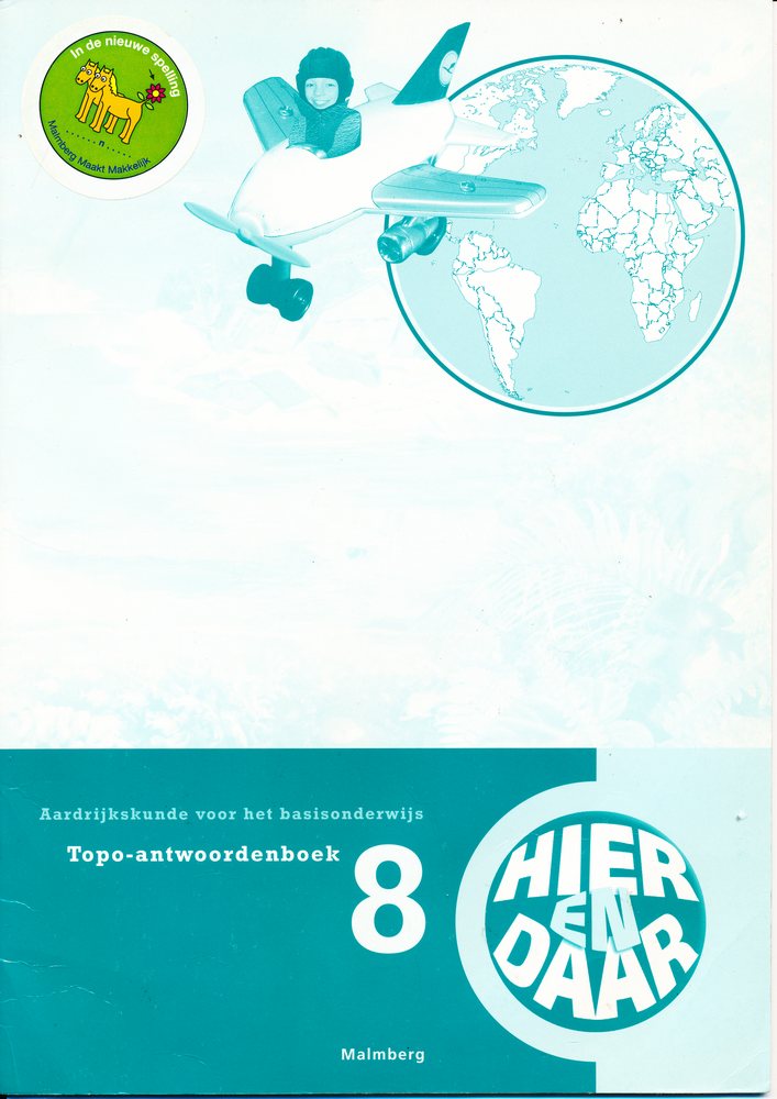 Hier en Daar versie 2 antwoorden topoboek groep 8
